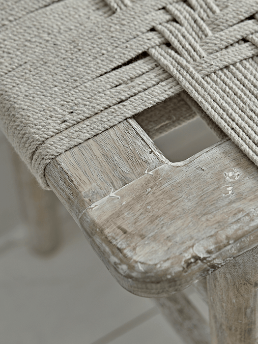 Woven Rope Bench