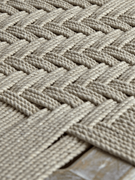 Woven Rope Low Stool