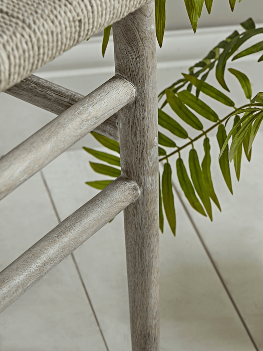 Woven Rope Low Stool