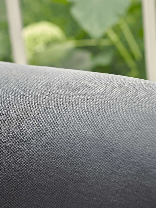 Cosy Chaise French Blue Linen - Right Hand Facing