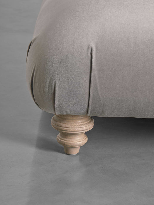 Cosy Ottoman Gold Cotton Velvet