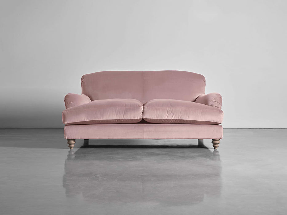 Cosy Midi Sofa Blush Cotton Velvet