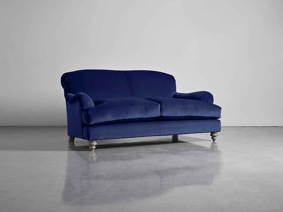 Cosy Midi Sofa Navy Cotton Velvet