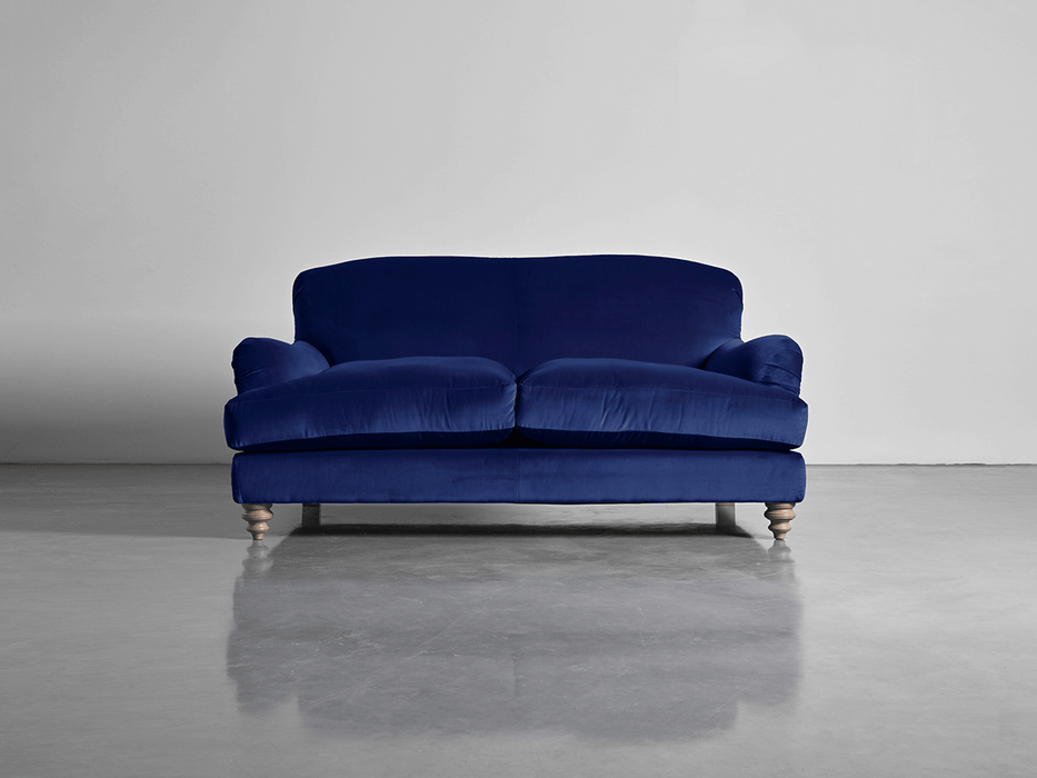 Cosy Midi Sofa Navy Cotton Velvet