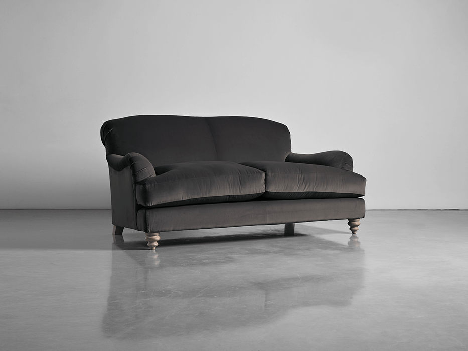 Cosy Midi Sofa Slate Cotton Velvet