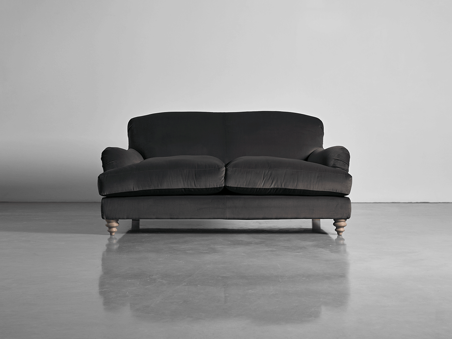 Cosy Midi Sofa Slate Cotton Velvet