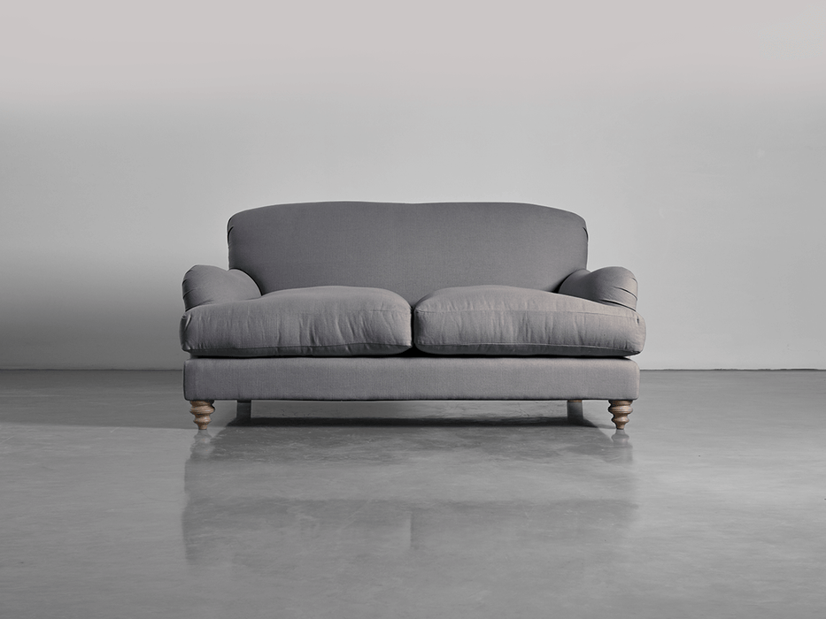 Cosy Petite Sofa Smoke Linen Cotton Blend
