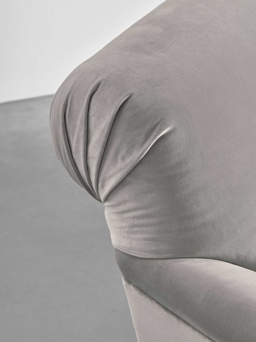 Cosy Petite Sofa Moss Cotton Velvet