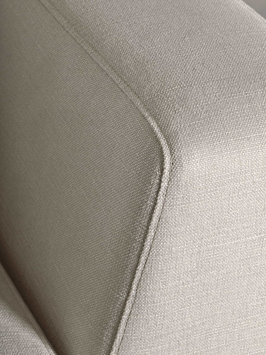 Milano Loveseat Birch Linen Cotton Blend