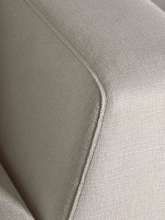 Milano Loveseat Mallow Linen Cotton Blend