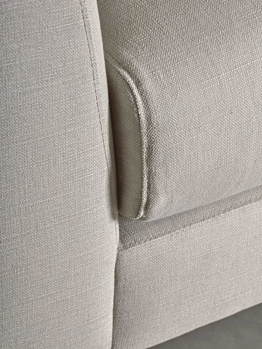 Milano Loveseat French Blue Linen Cotton Blend
