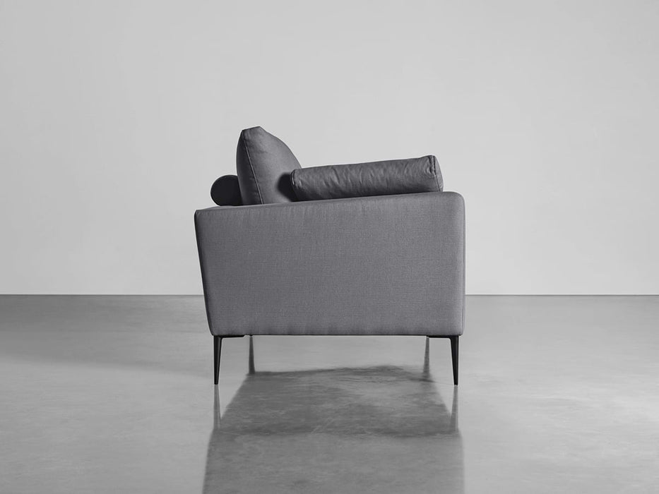 Milano Grand Sofa Flint Linen Cotton Blend