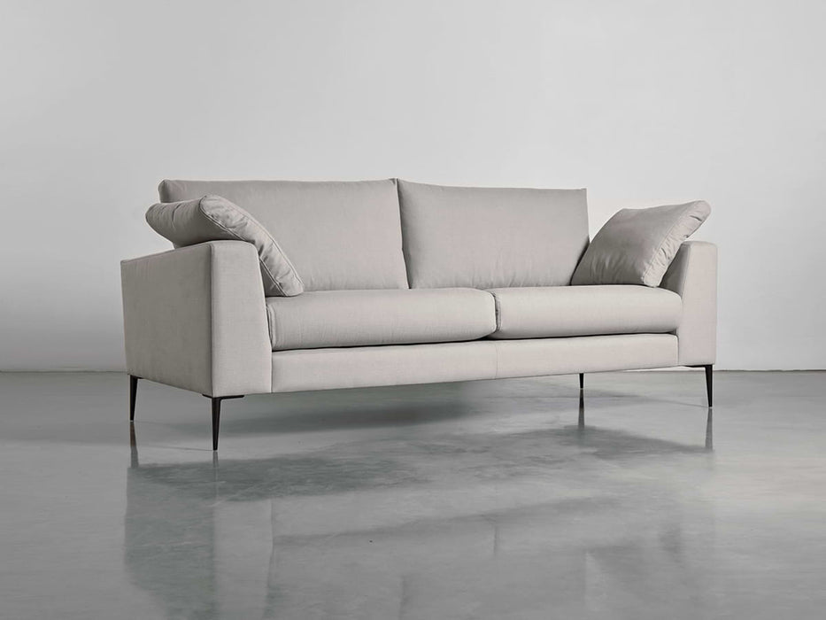 Milano Grand Sofa Ash Linen Cotton Blend