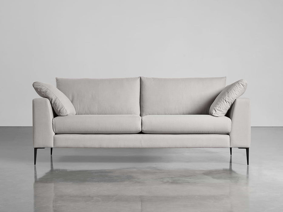 Milano Grand Sofa Ash Linen Cotton Blend