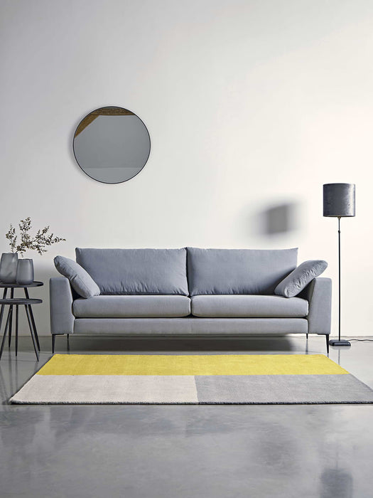 Milano Midi Sofa Navy Cotton Velvet