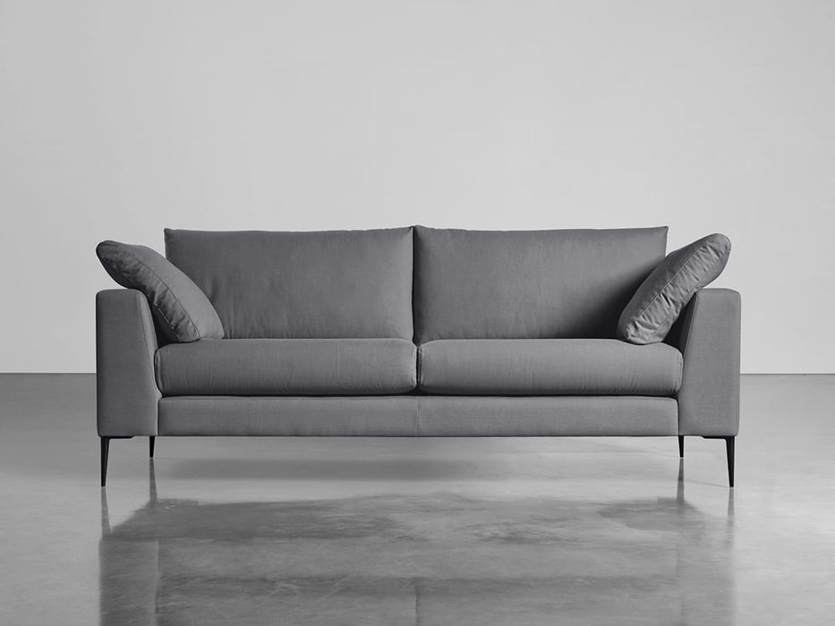 Milano Midi Sofa Flint Linen Cotton Blend