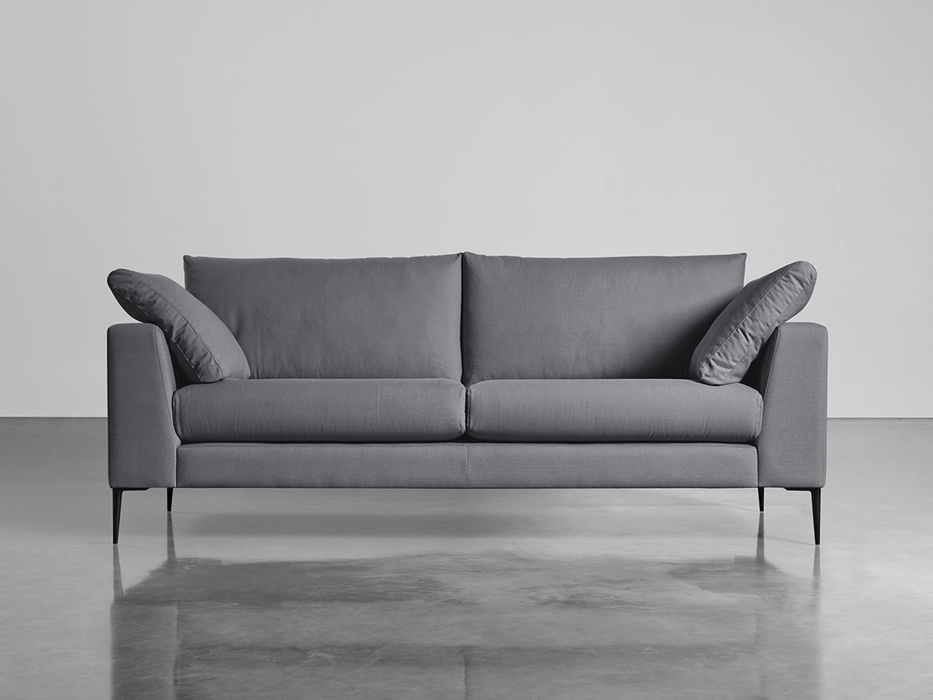 Milano Grand Sofa Flint Linen Cotton Blend