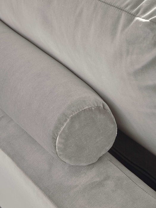 Milano Grand Sofa Navy Cotton Velvet