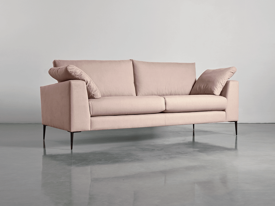 Milano Midi Sofa Mallow Linen Cotton Blend