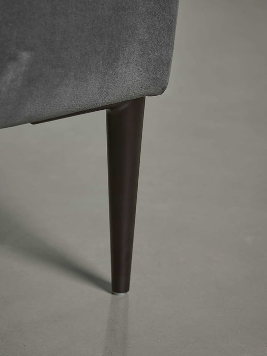 Milano Midi Sofa Slate Cotton Velvet