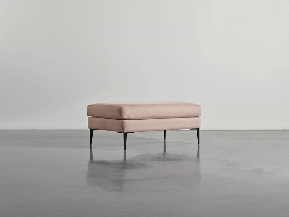 Milano Ottoman Mallow Linen Cotton Blend