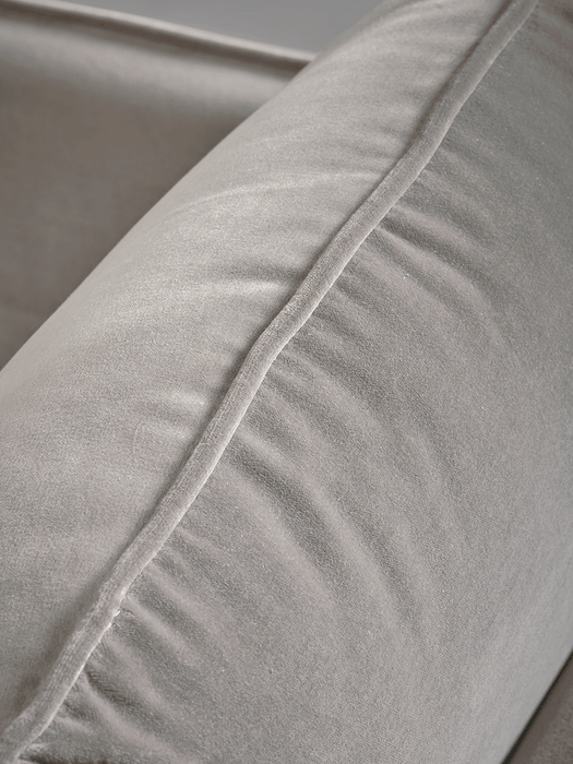 Scandi Armchair Navy Cotton Velvet