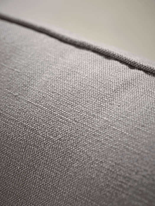 Scandi Petite Sofa Smoke Linen Cotton Blend