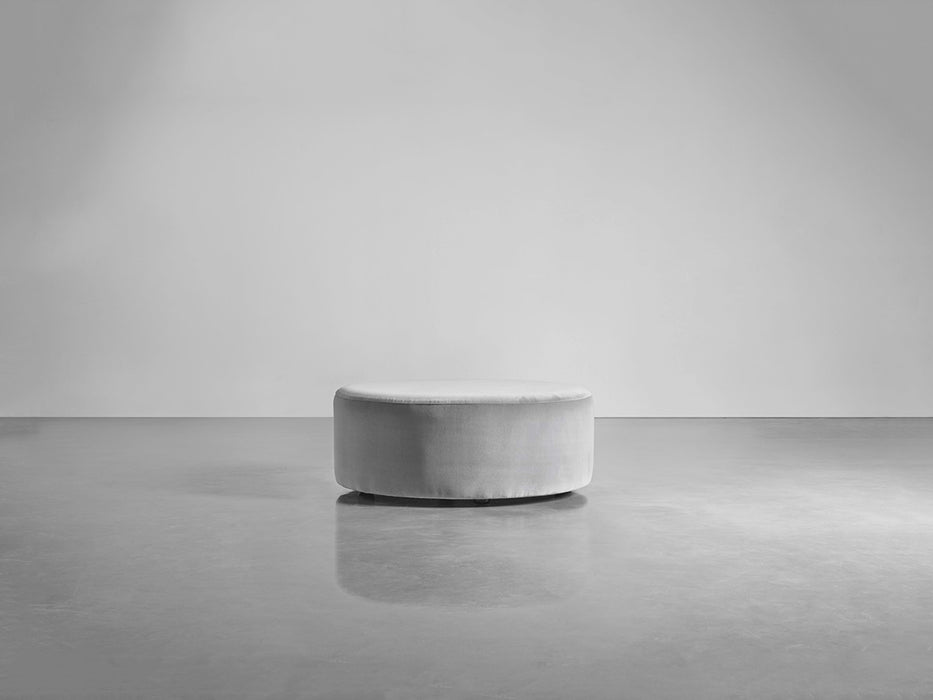 Scandi Round Ottoman