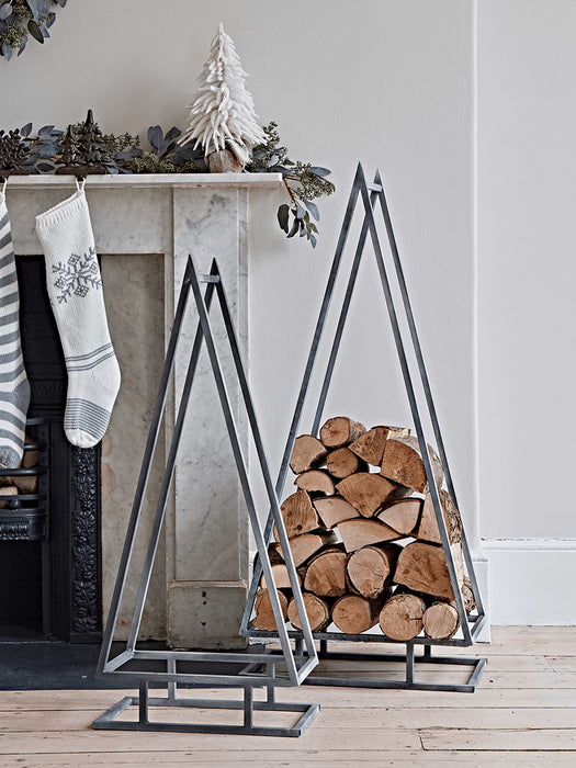 Two Tree Log Holders