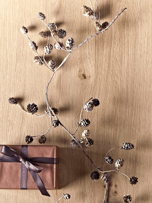 Burnished Pinecone Garland