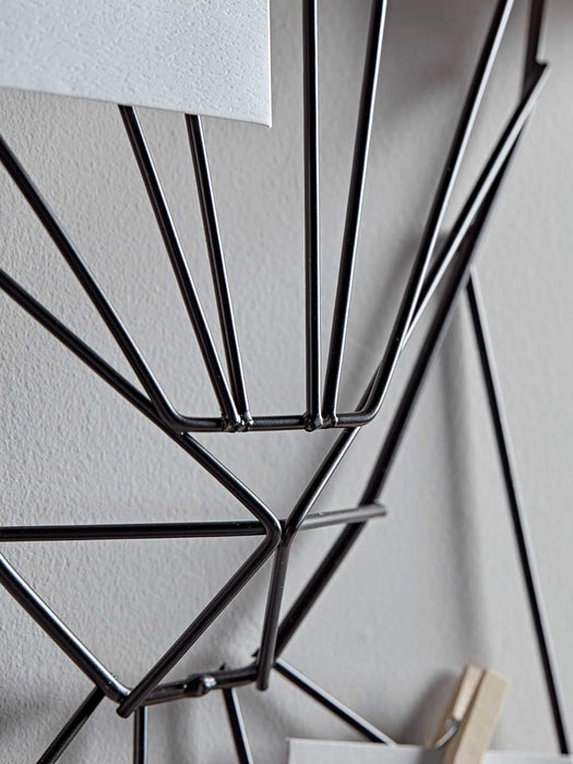 Wire Deerhead Card Holder