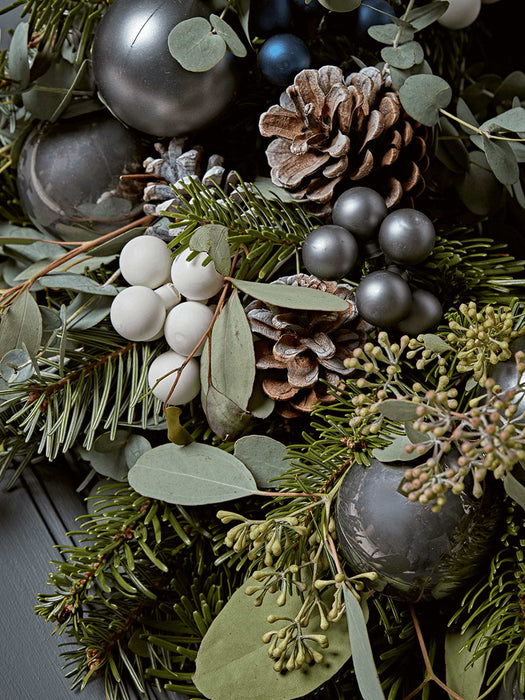 Handmade Fresh Christmas Wreath - Large