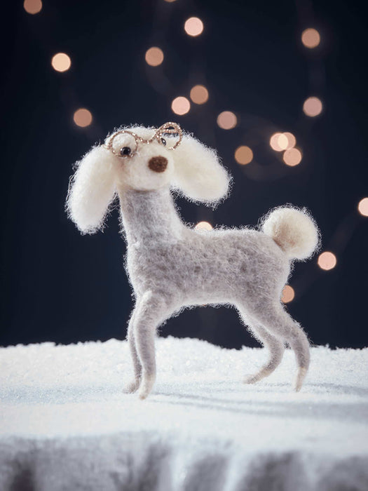 Felt Poodle
