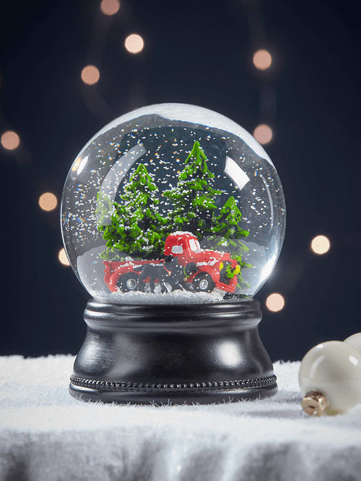 Festive Truck Snowglobe