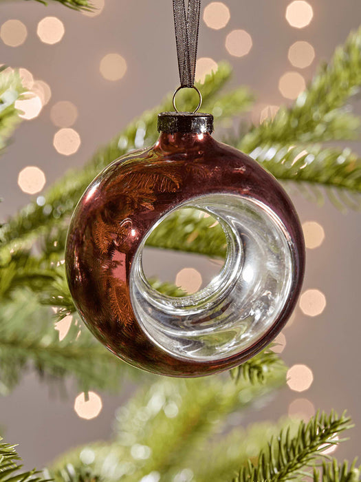 Six Hole Glass Baubles