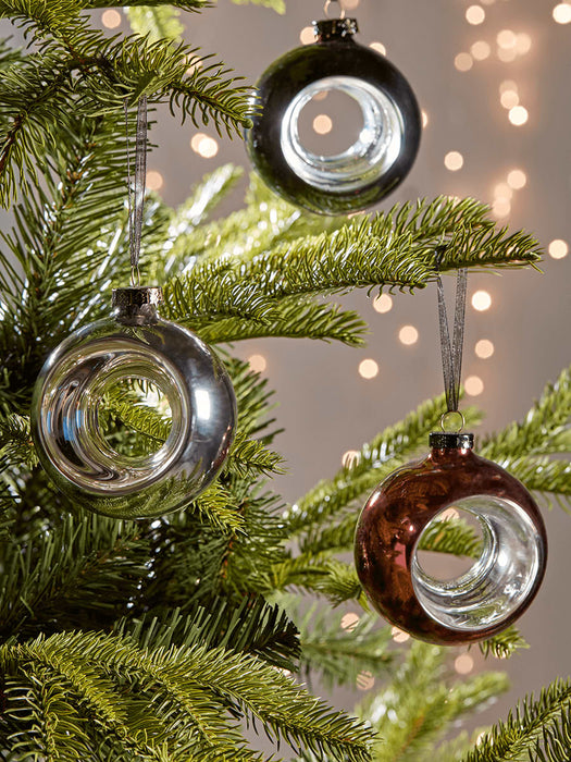 Six Hole Glass Baubles