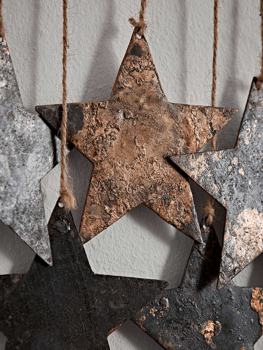 Burnished Copper Star Wall Hanging