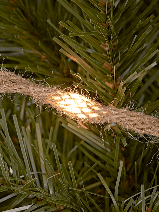 Light Up Jute Rope Garland