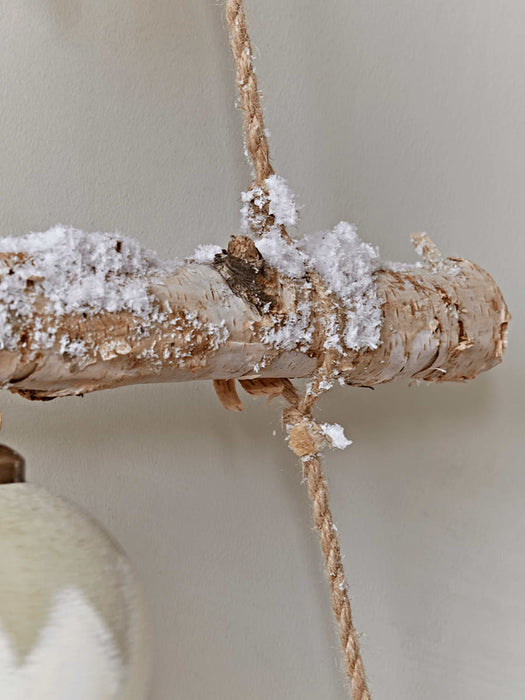 Frosted Branches Hanging Tree - Large