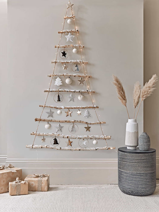 Frosted Branches Hanging Tree - Large