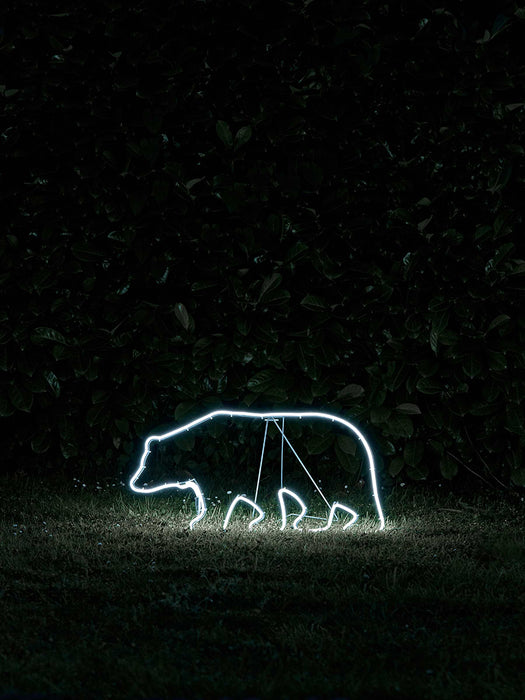 Neon Style Polar Bear - Small