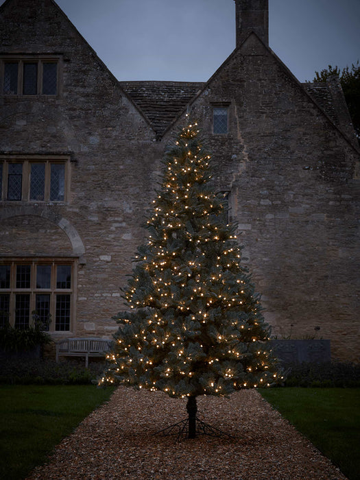 Indoor Outdoor Pre-lit Tree - 10ft