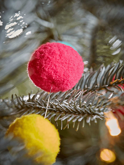 Multi Pom Pom String Lights