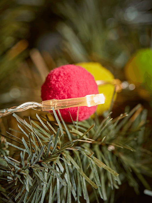 Multi Pom Pom String Lights