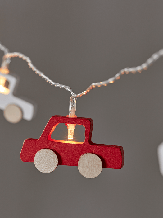 Cars & Trains String Lights