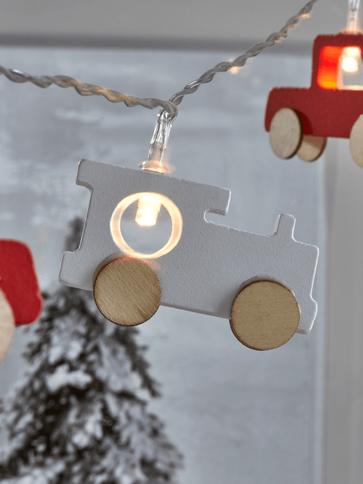 Cars & Trains String Lights