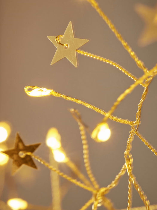 Golden Stars String Lights