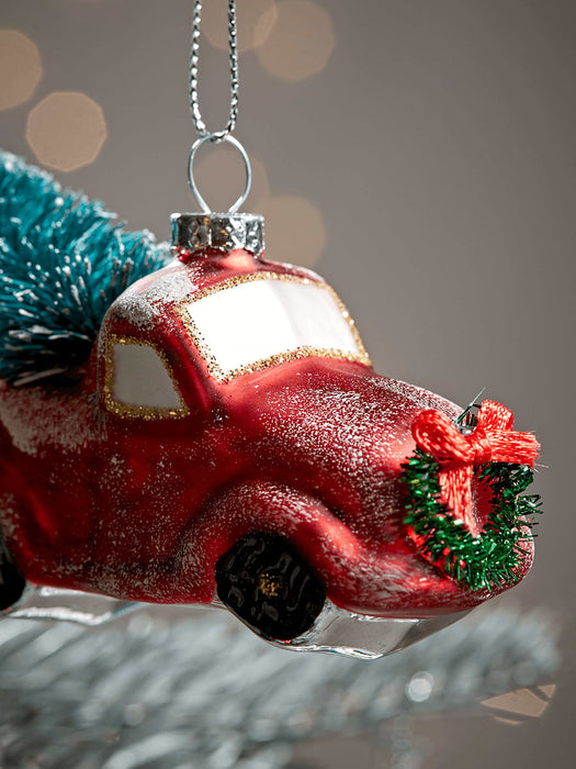 Twelve Vintage Style Car Baubles