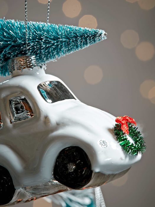 Twelve Vintage Style Car Baubles