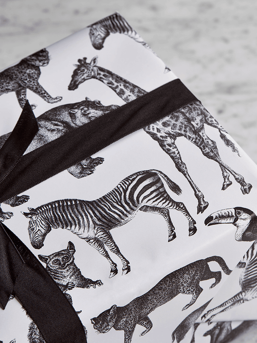Menagerie Reversible Wrapping Paper